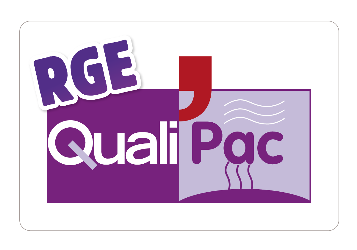 logo-qualipac-RGE_pompe à chaleur-philippe foubert plombier chauffagite à merignac